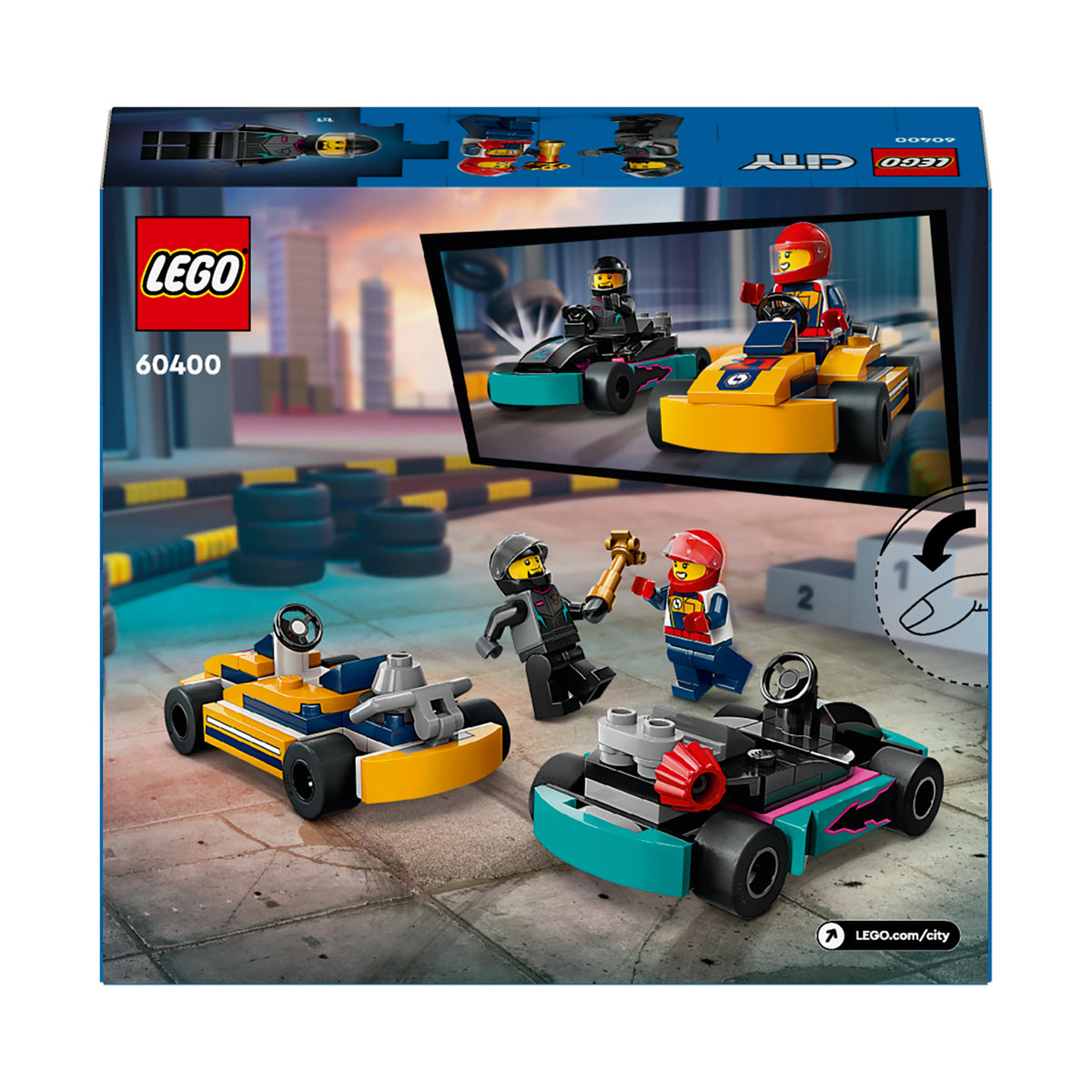 Lego City 60400 Go-Karts and Race Drivers