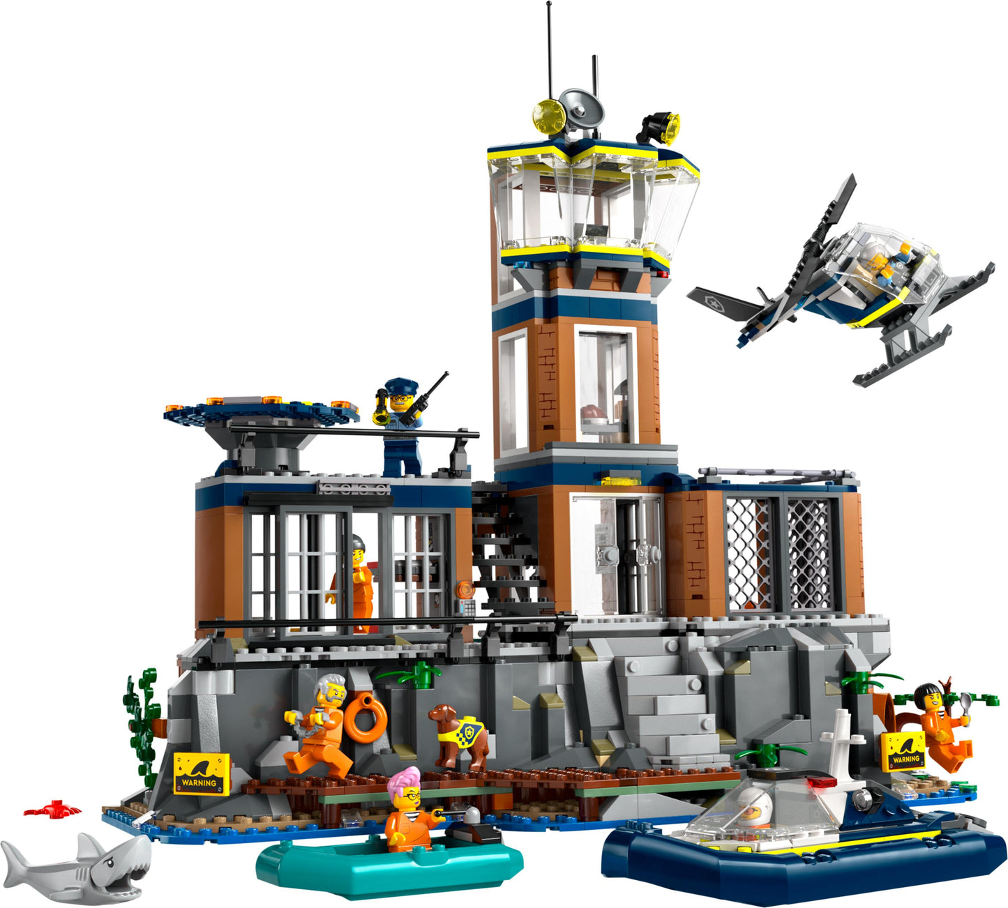 Lego City 60419 Police Prison Island