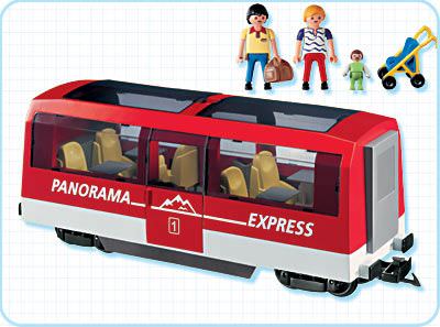 Playmobil 4124 Panorama Express Rail Car