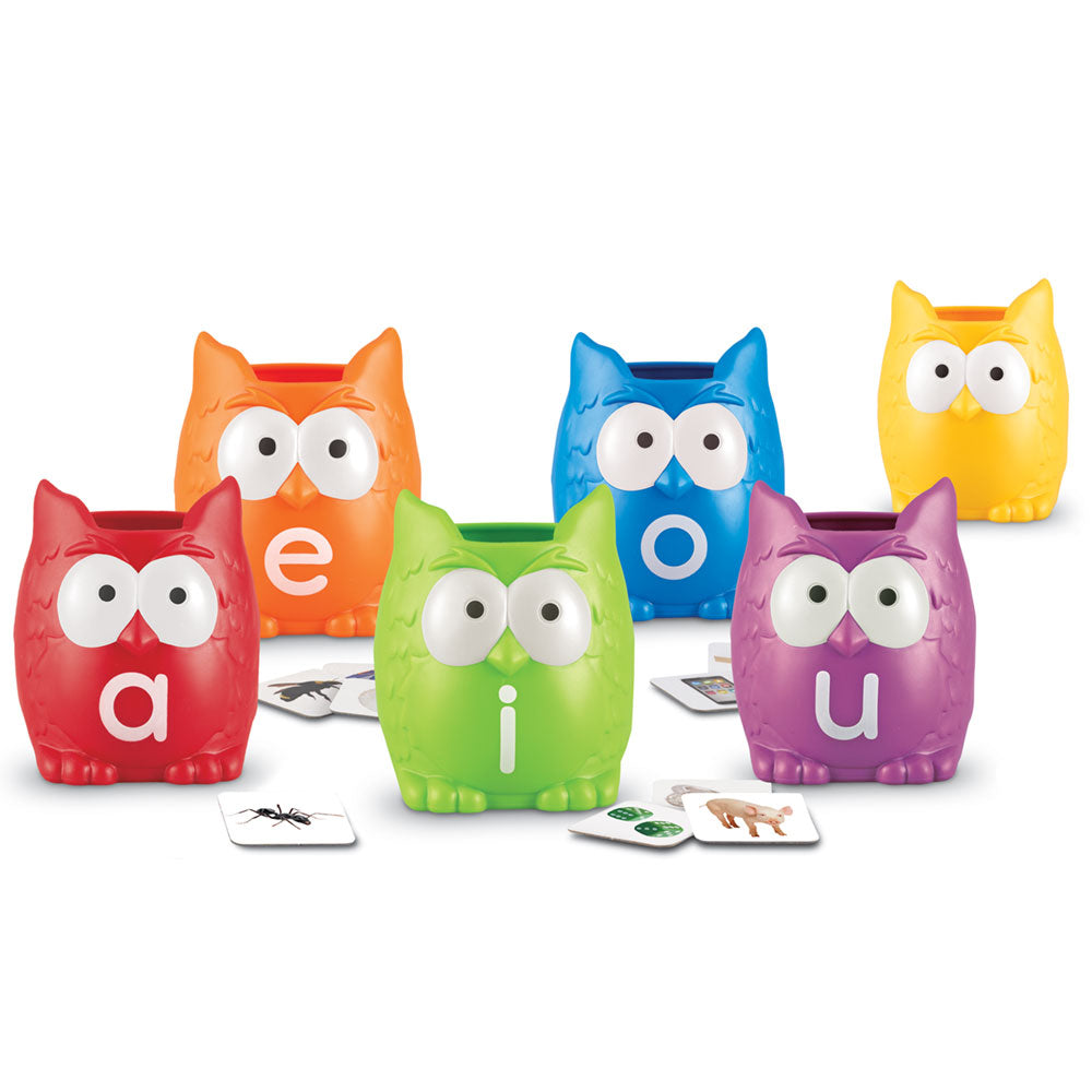 Learning Resources Vowel Owls™ Sorting Set