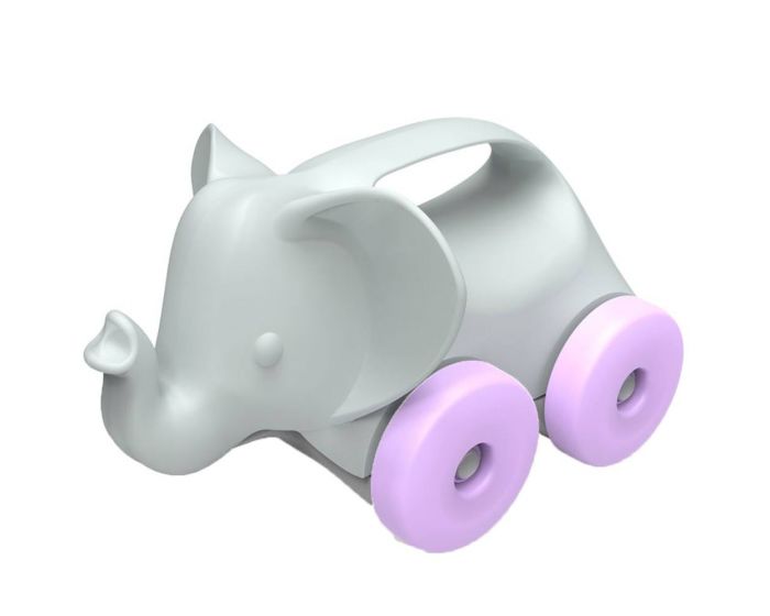 Green Toys Baby Toy Starter Set (First Keys Stacking Cups & Elephant)