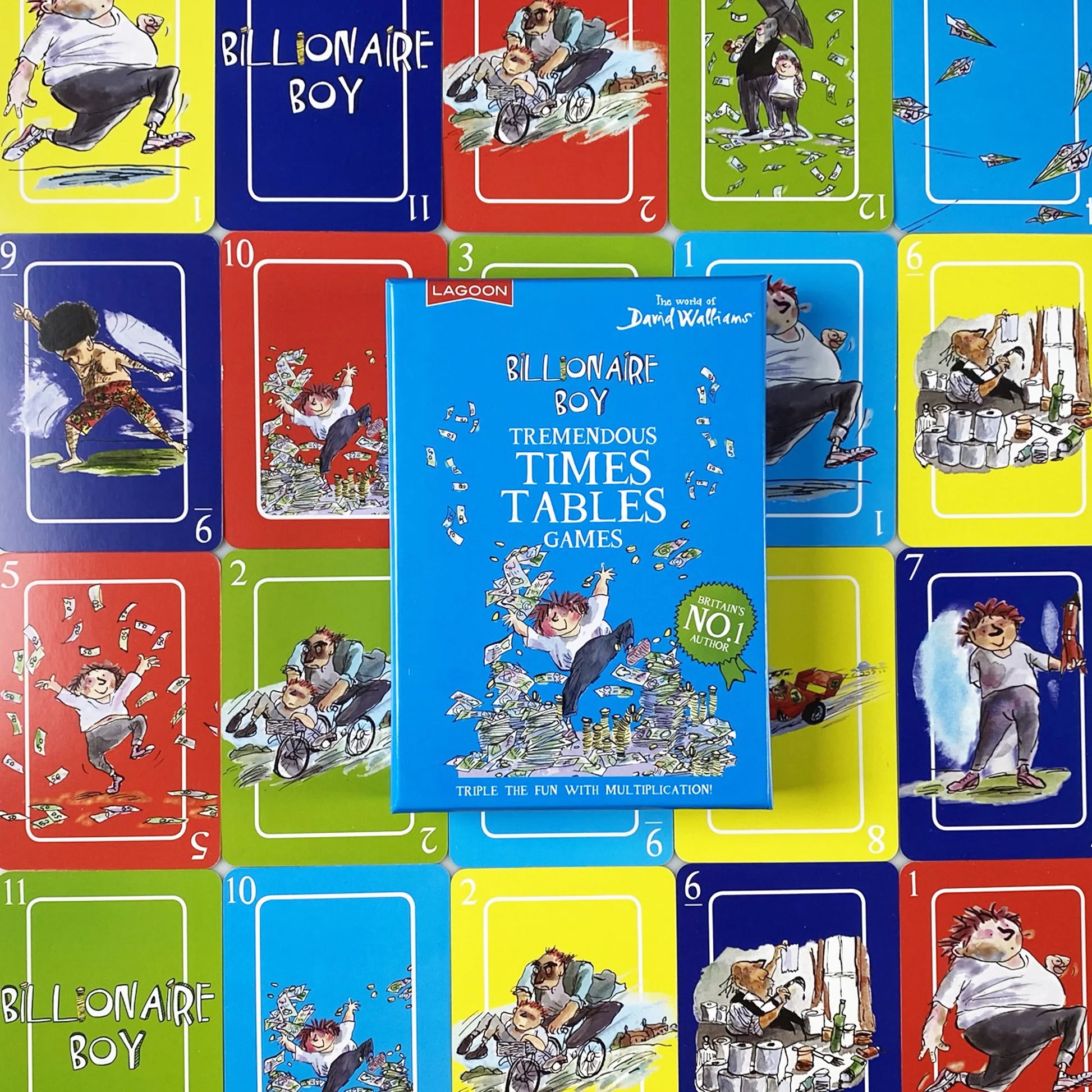 Lagoon Games David Walliams Billionaire Boy's Tremendous Times Tables Games