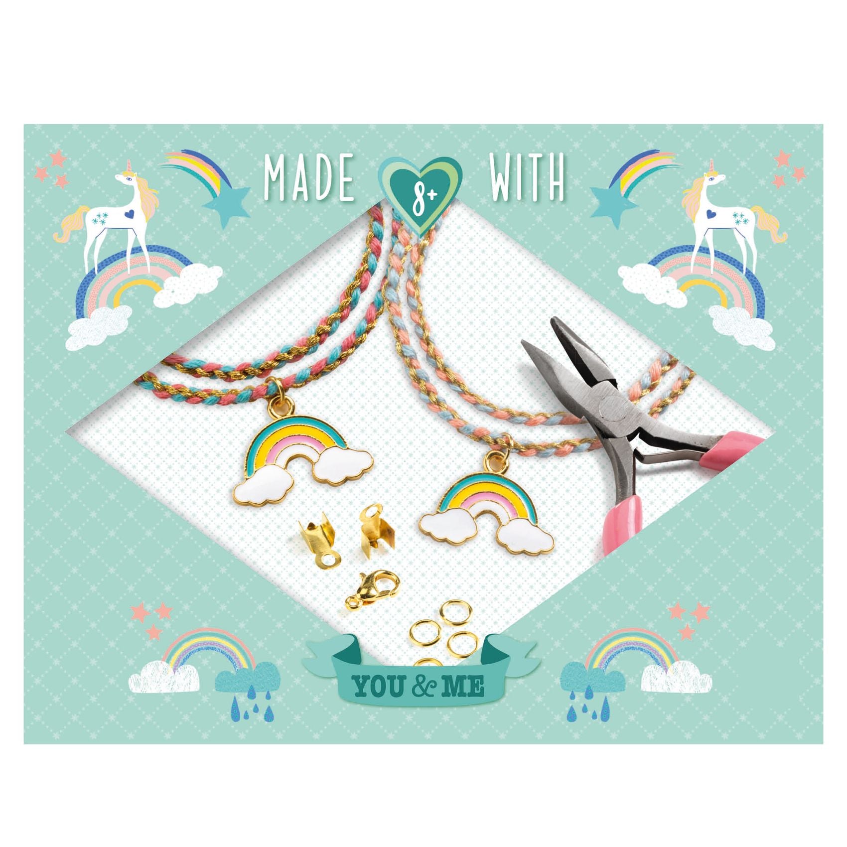Djeco Rainbow Kumihimo Beads & Jewellery
