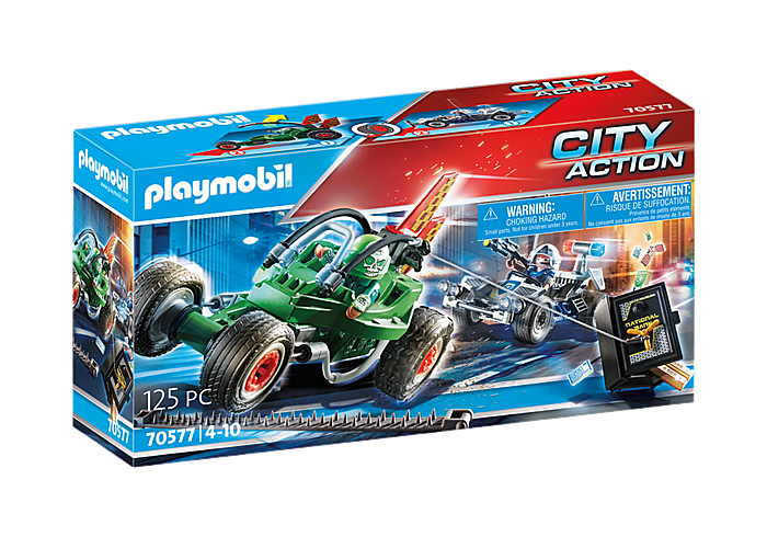 Playmobil 70577 City Action Police Go-Kart Escape
