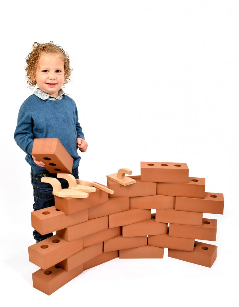 Playlearn 25 Piece Giant Life Size Bricks