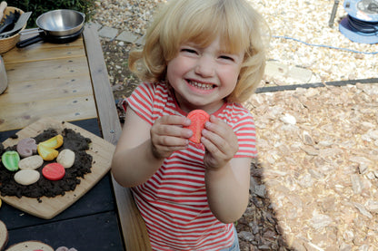 Yellow Door Sensory Play Stones – Pizza Toppings