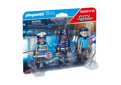 Playmobil 70669 City Action Police Figure Set