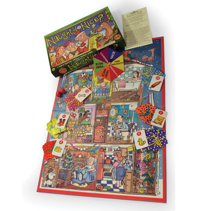 House Of Marbles Naughty or Nice Xmas Board Game
