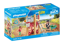 Playmobil 71475 My Life: Outdoor Climbing Frame with Carpenter Starter Pack