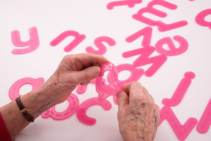 TickiT Silishapes Trace Alphabet-Pink