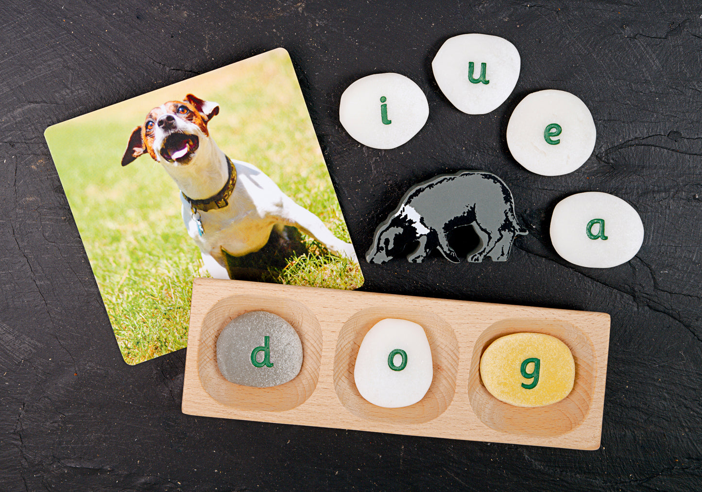 Yellow Door Alphabet Pebbles Lowercase