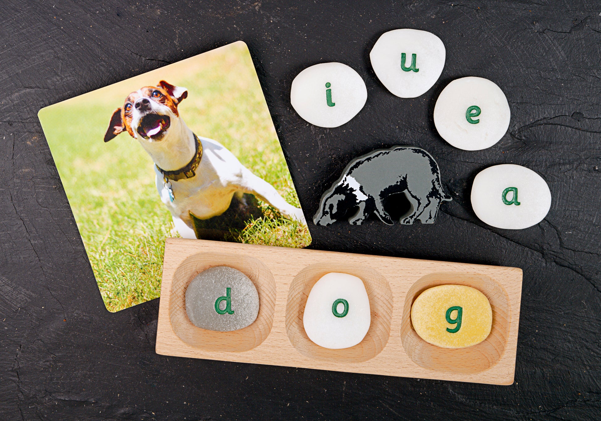 Yellow Door Alphabet Pebbles Lowercase