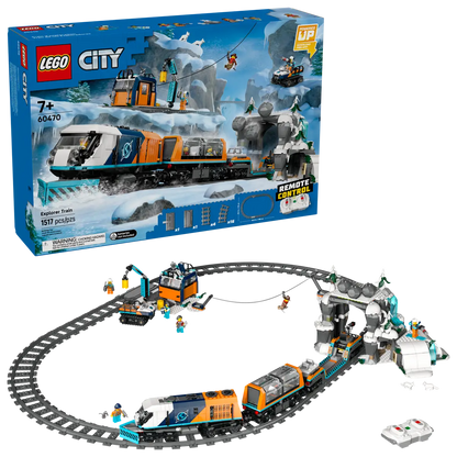 Lego City Trains 60470 Explorers' Arctic Polar Express Train