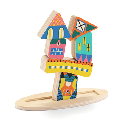 Djeco Ze Stakaboom Wooden Balancing Game