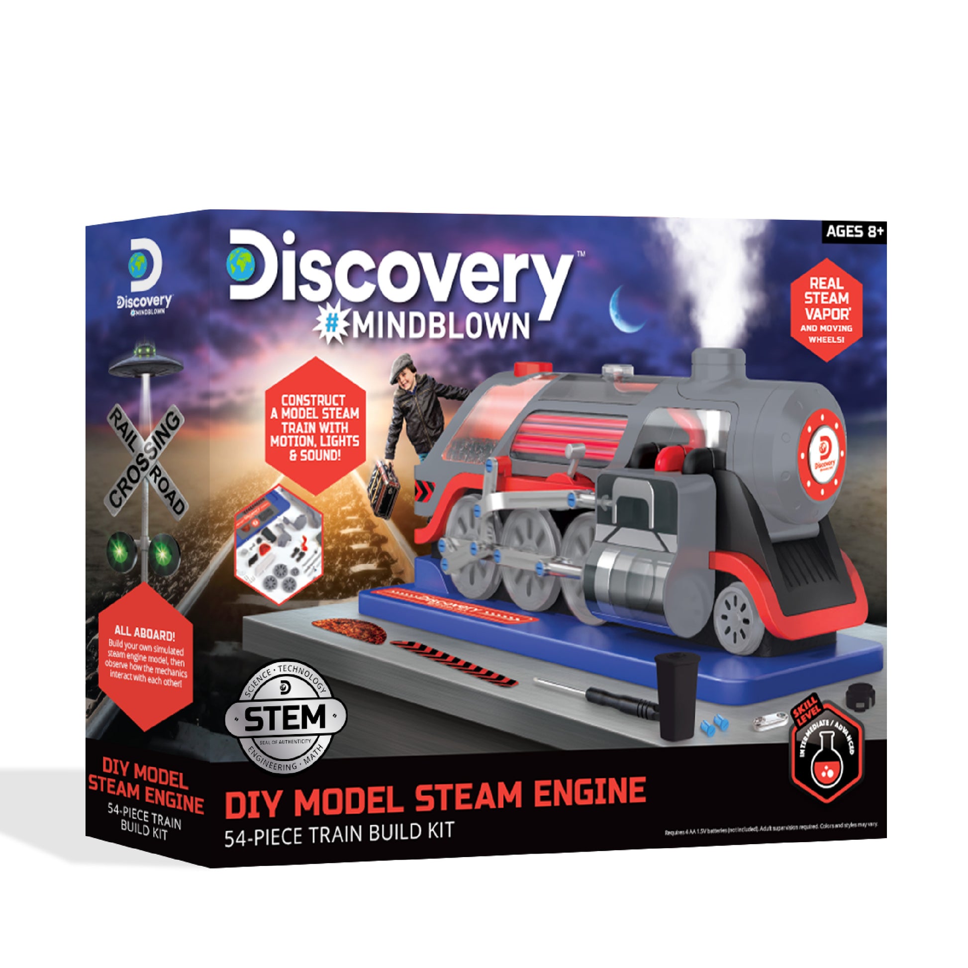 Discovery #MINDBLOWN Kids DIY Steam Engine