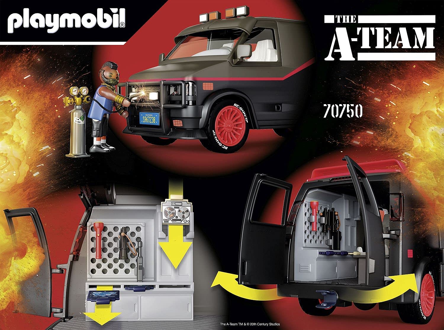 Playmobil The A-Team Van Product No.: 70750