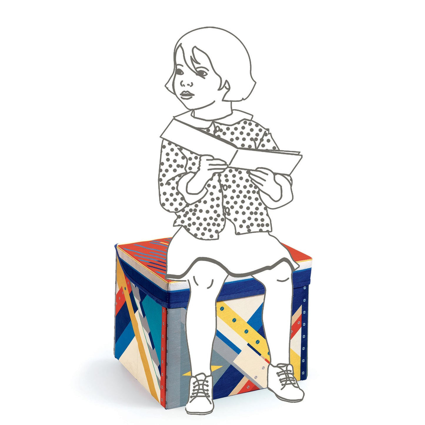 Djeco Rocket Toy Box