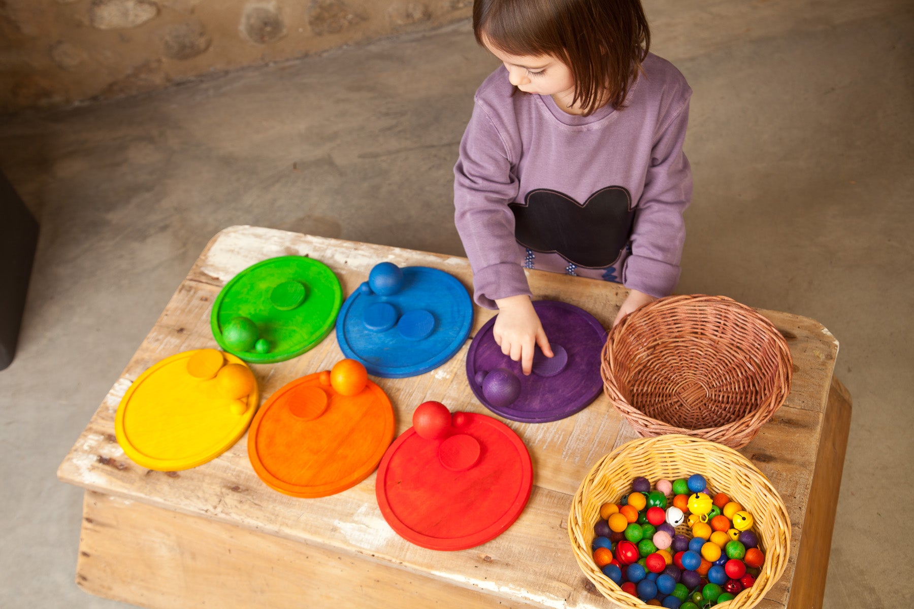 Grapat 6 Rainbow Dishes