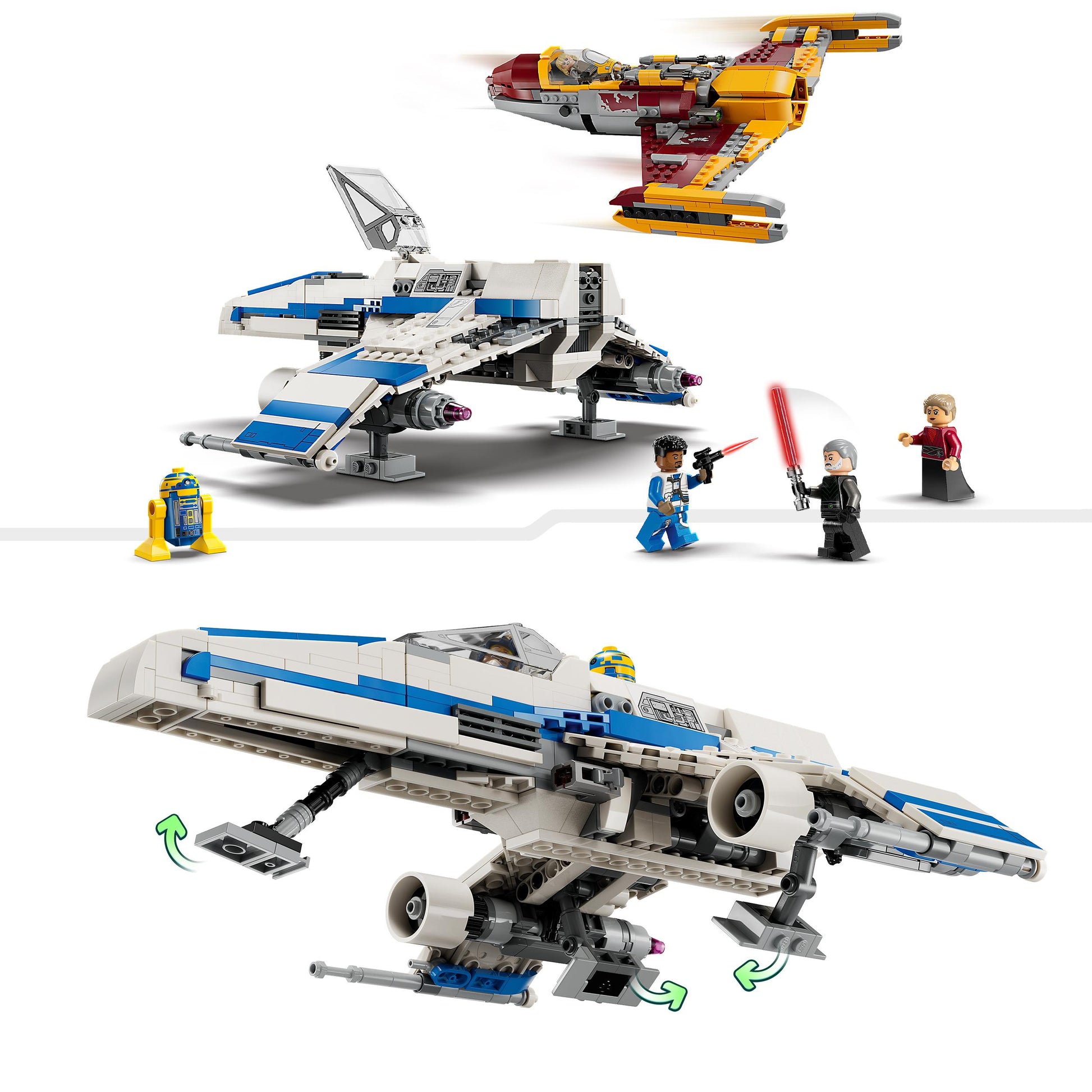 Lego Star Wars 75364 New Republic E-Wing vs. Shin Hati’s Starfighter (C)
