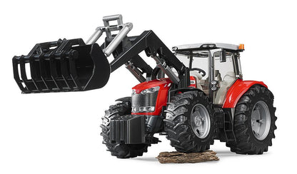 Bruder Massey Ferguson 7624 With Frontloader
