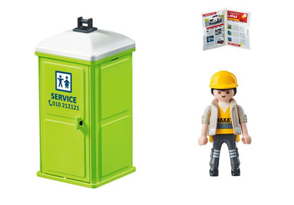 Playmobil 71435 City Life Portable Toilet