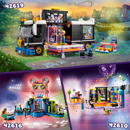 Lego Friends 42619 Pop Star Music Tour Bus ( R)