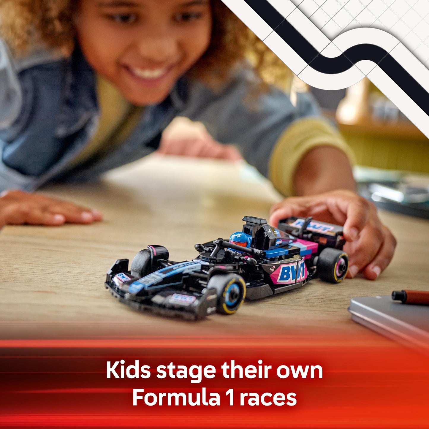 Lego Speed Champions 77248 BWT Alpine F1® Team A524 Race Car