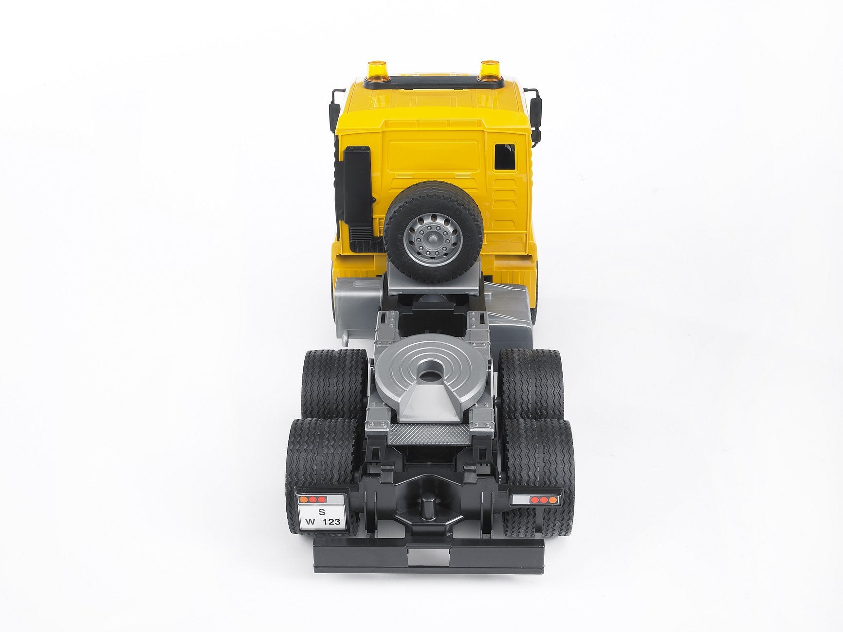 Bruder Man TGA Low Loader W/Backhoe Loader