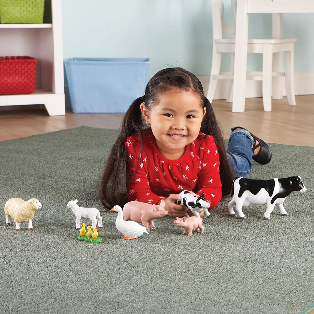 Learning Resources Jumbo Farm Animals - Mommas and Babies