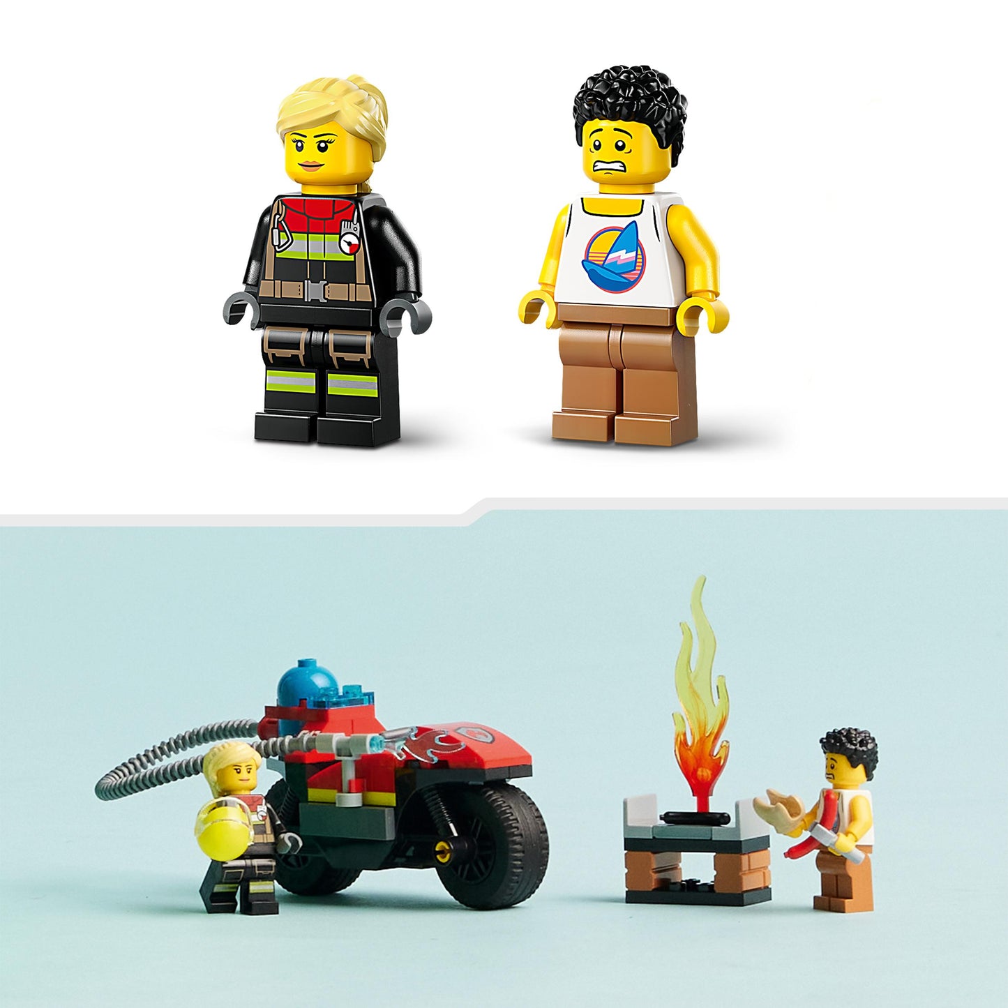 Lego City 60410 Fire Rescue Motorcycle
