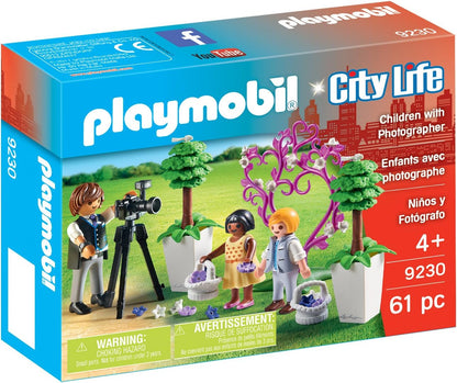 Playmobil 9230 City Life Flower Children and Photographer