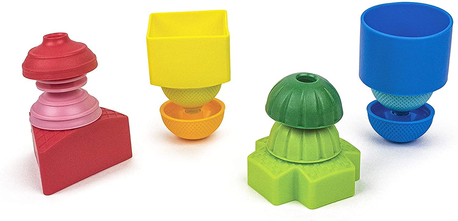 Lalaboom 4 Shapes And 4 Beads