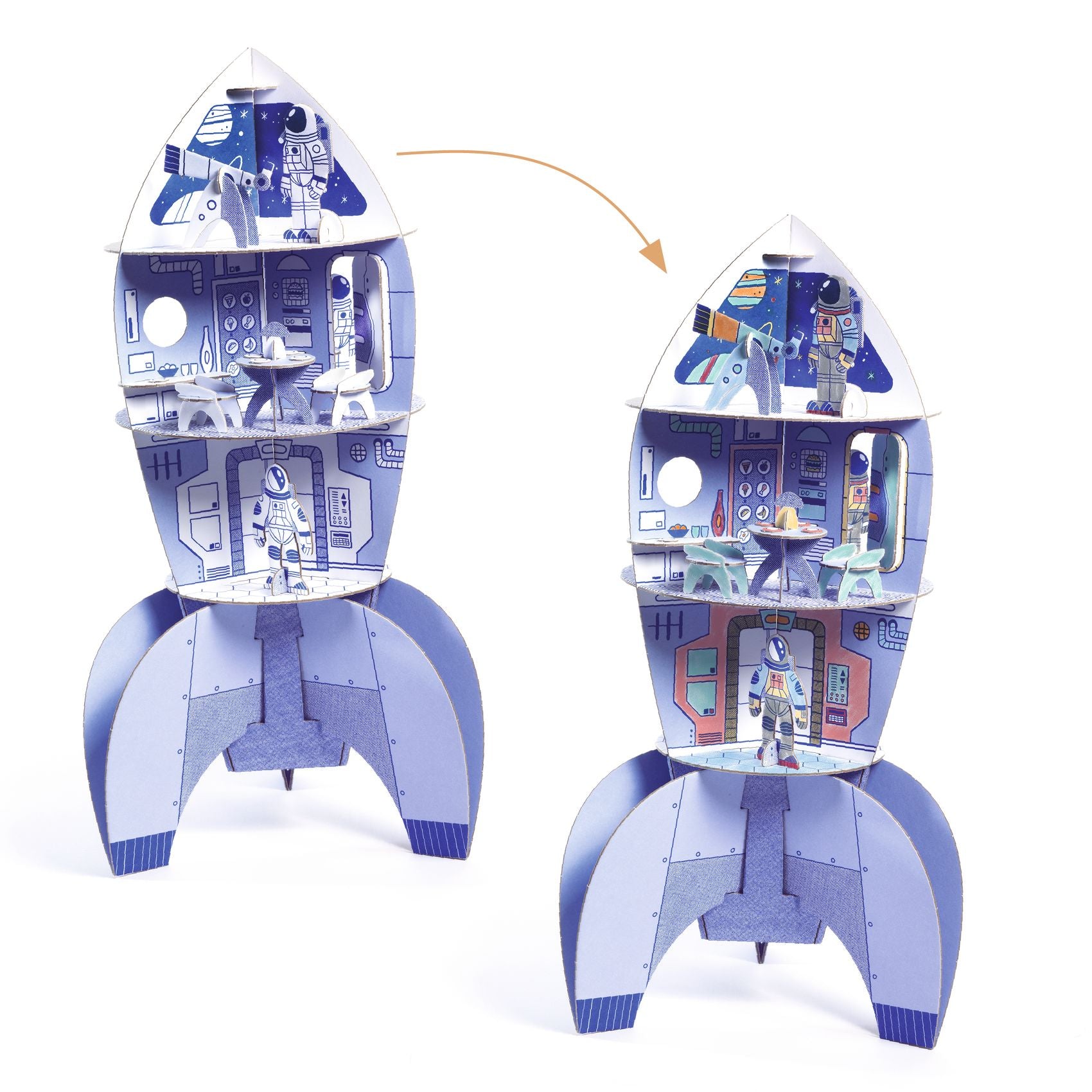 Djeco Space Rocket Creative Kit