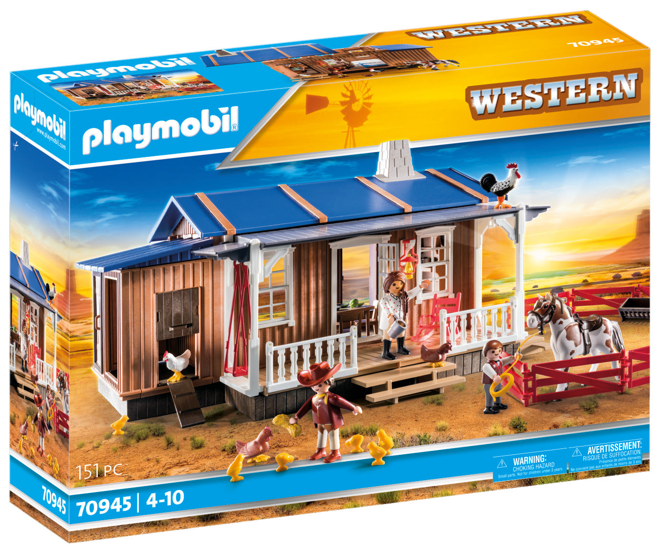 Playmobil Plus 70945 Western Ranch