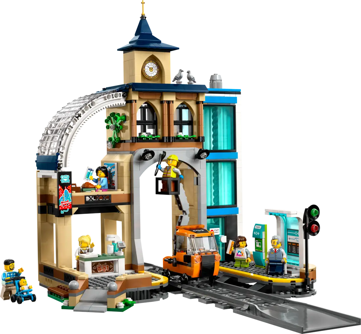 Lego City Trains 60469 Central Train Station