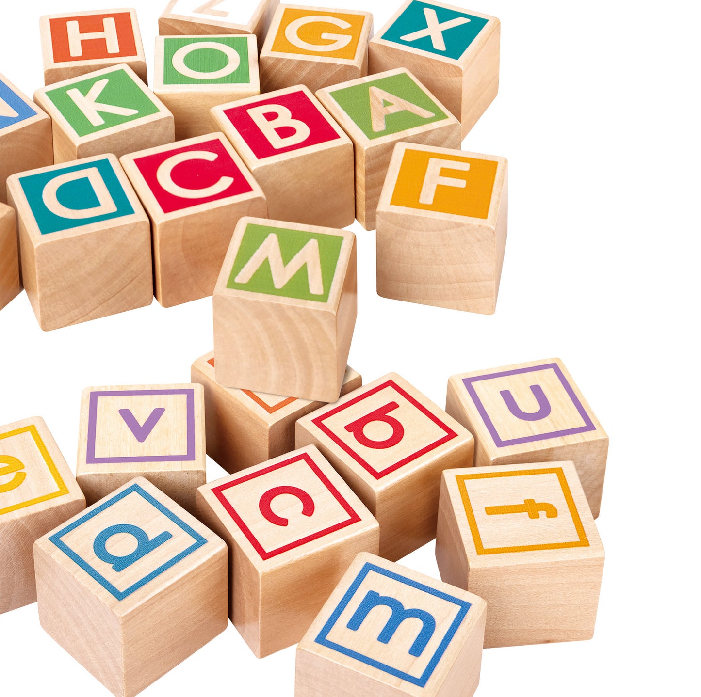 Hape Pull-along Cart with Stacking Blocks