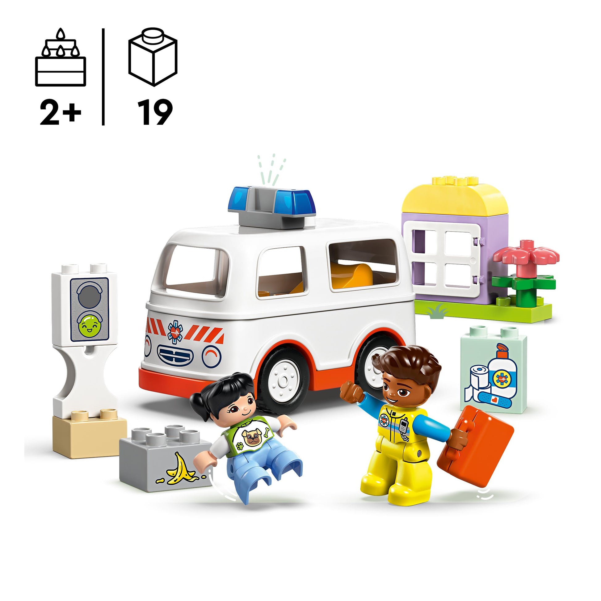 Lego DUPLO Town 10447 Ambulance & Driver