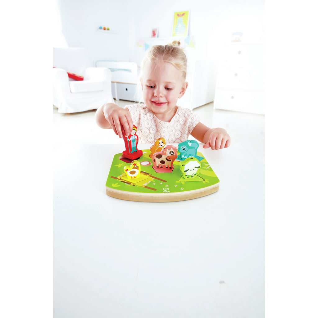 Hape Farmyard Sound Puzzle