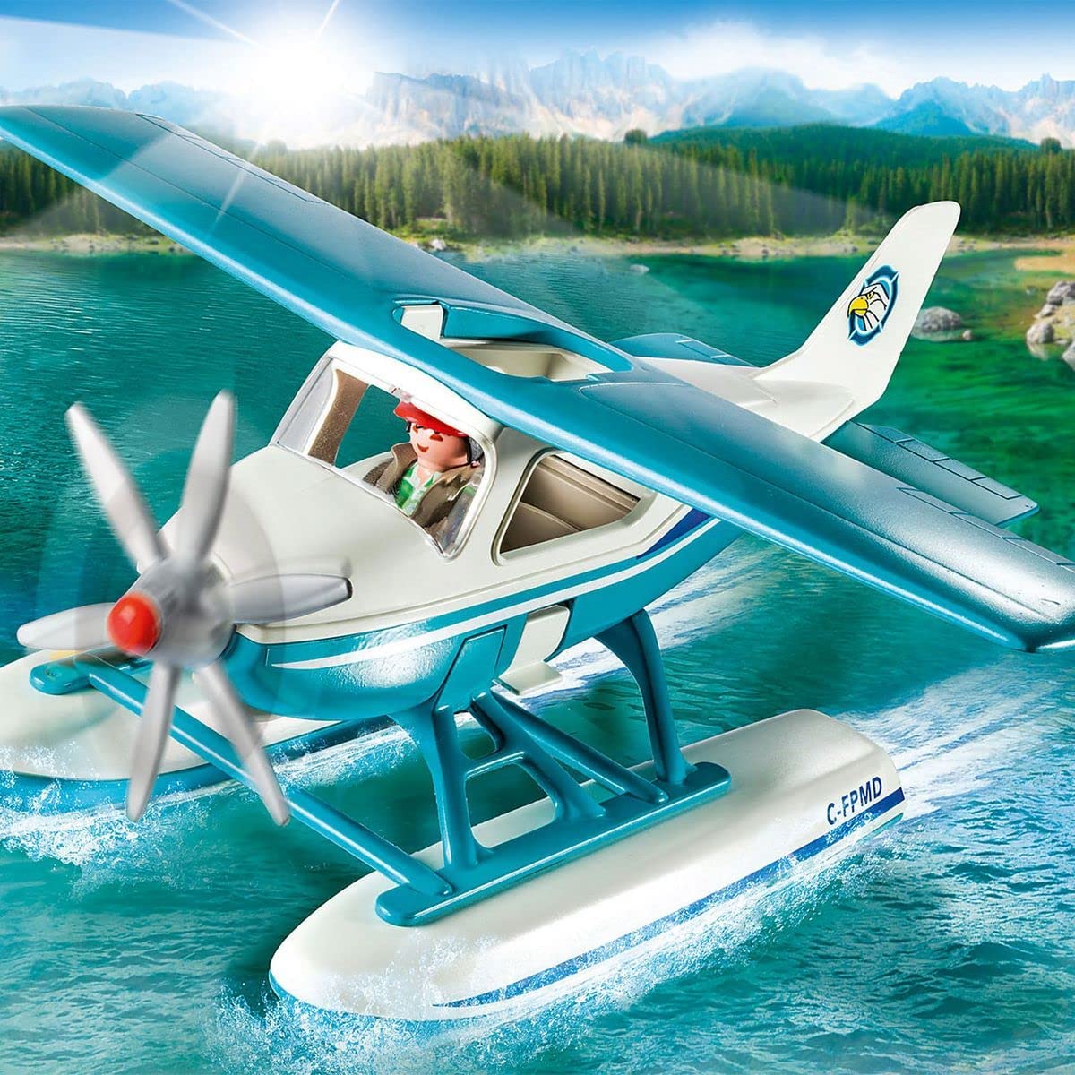 Playmobil 9320 Cabin On The Lake