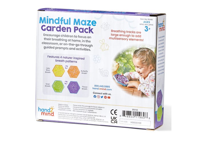 Learning Resources hand2mind Mindful Maze Garden Pack