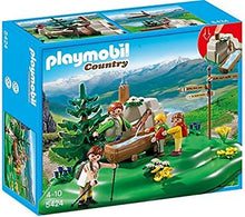 Playmobil 5424 Backpacker Family at Mountain Spring