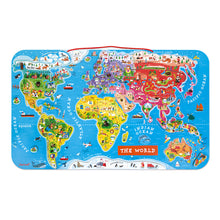 Janod Magnetic World Map - English Version