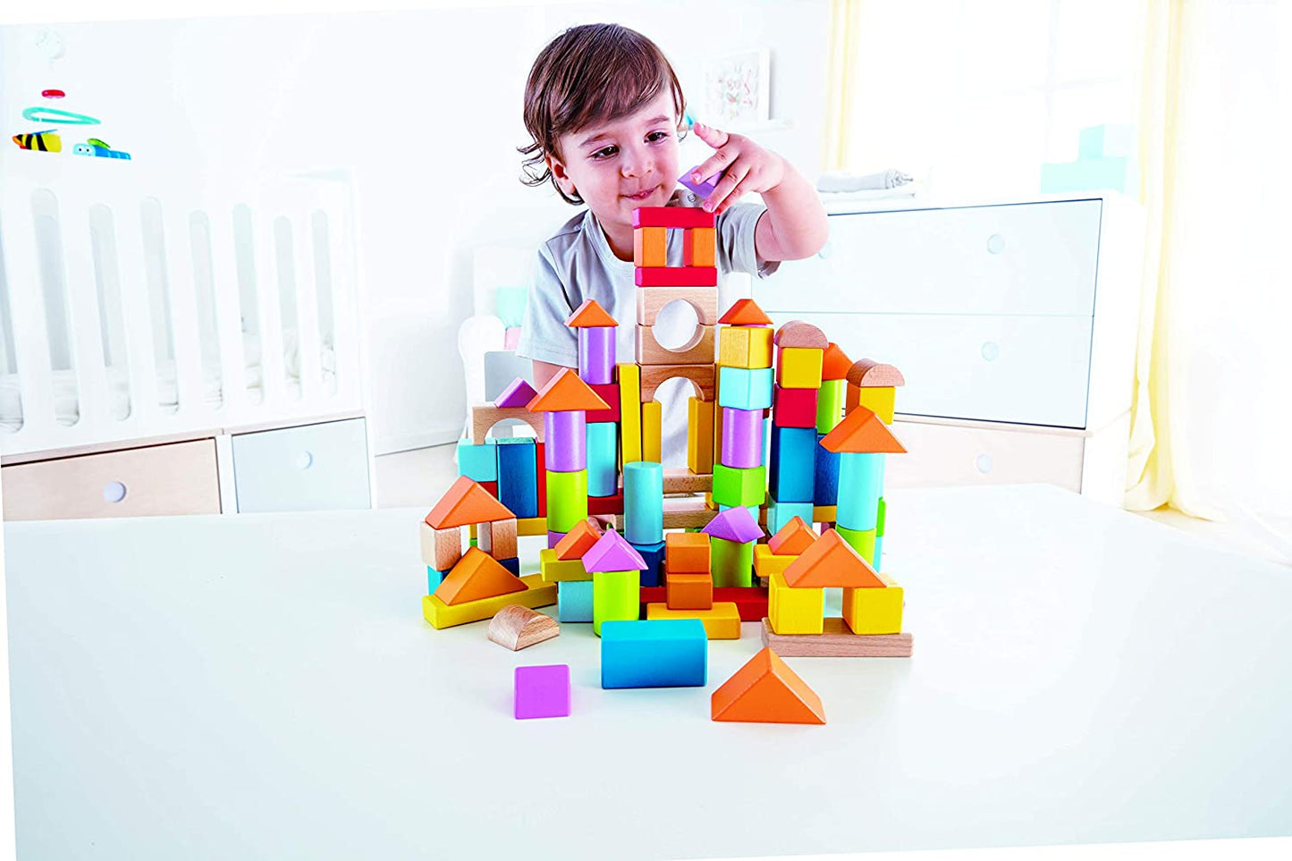 Hape Wonderful Beech Blocks - 101 Pcs.