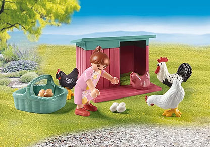 Playmobil 71510 My Life Little Chicken Farm