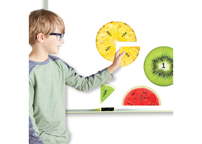 Learning Resources Magnetic Fruit Fractions