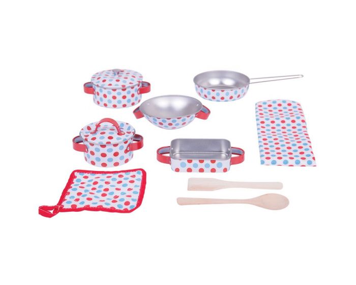 BigJigs Spotted Kitchenware Set