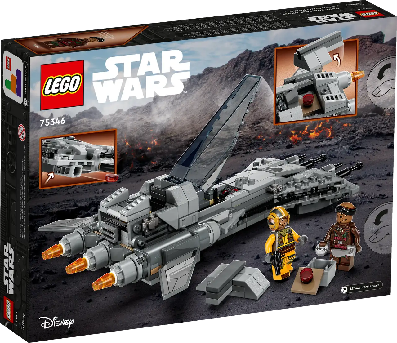 Lego Star Wars TM 75346 Pirate Snub Fighter (D)