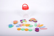 Edx Education Junior Rainbow Pebbles Clear