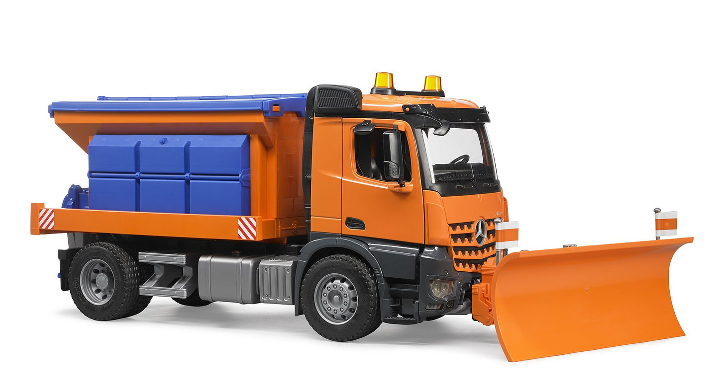 Bruder Mb Arocs Winter Service With Snow Plough