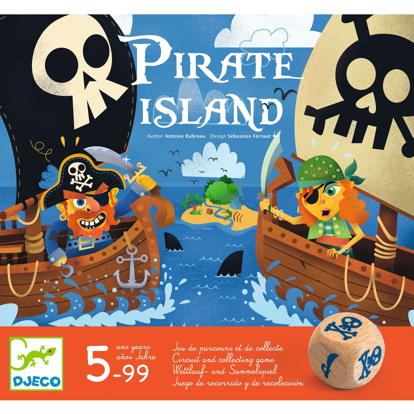 Djeco Pirat Island Strategy Game